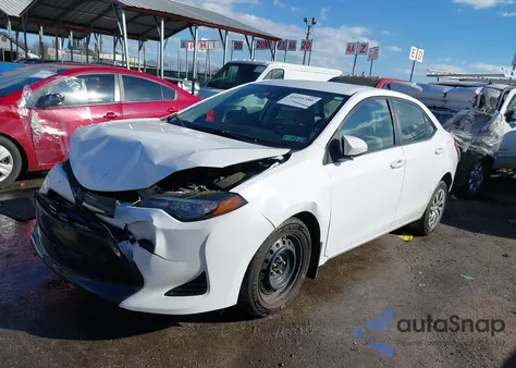 2017 Toyota Corolla Le из США, поврежденный, VIN 2T1BURHE6HC789211